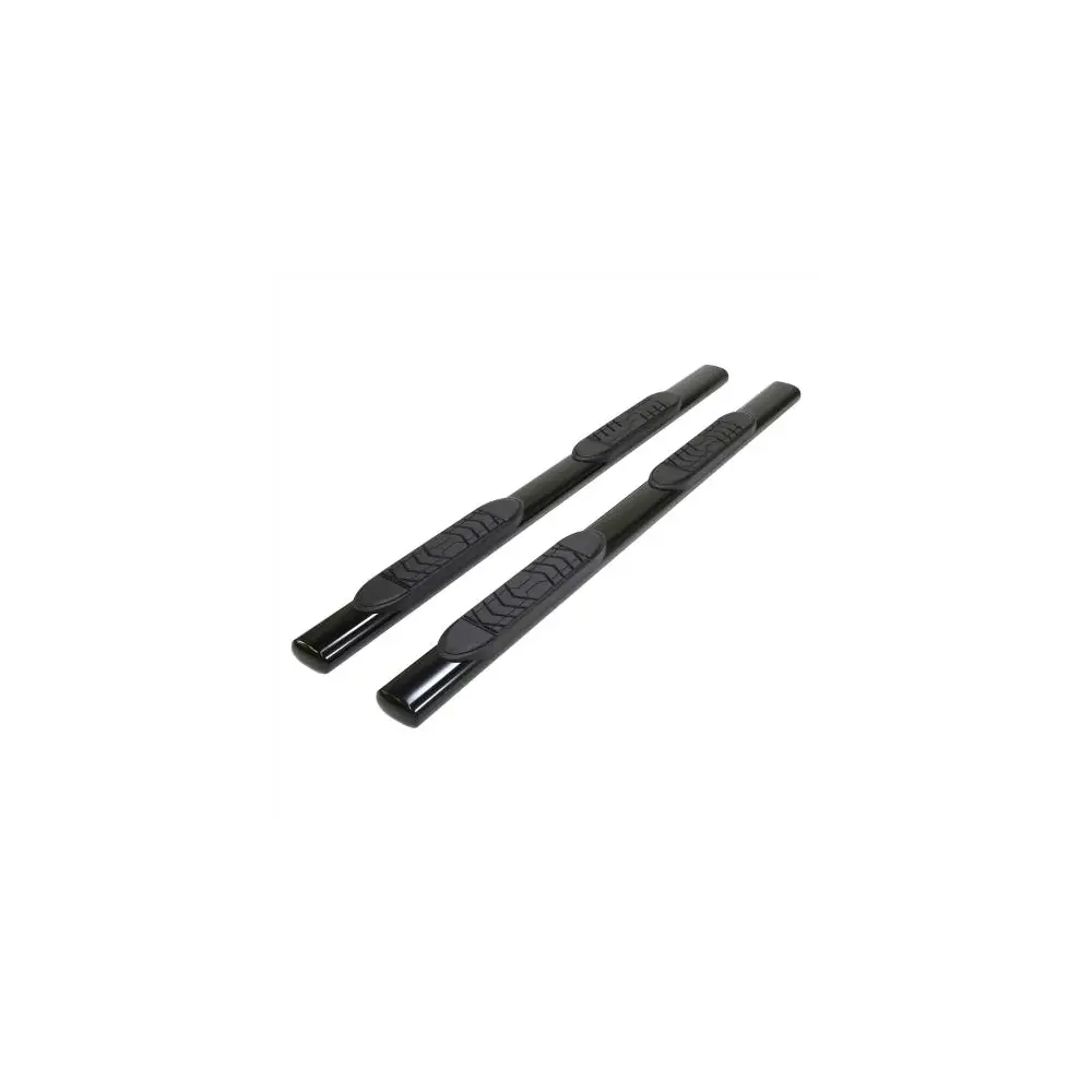 Nerf Bar - Black; 5" Oval Straight Side Bars; Dodge, Ram - TFXA7055B